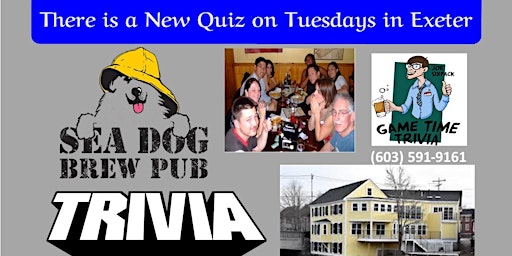 Game Time Trivia  Tuesdays at Sea Dog in Exeter