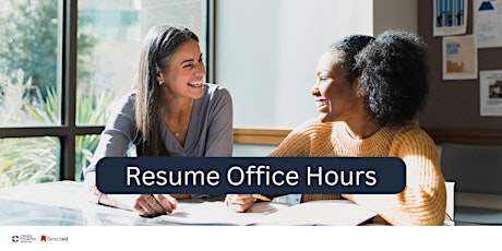 Education Resume Office Hours primary image