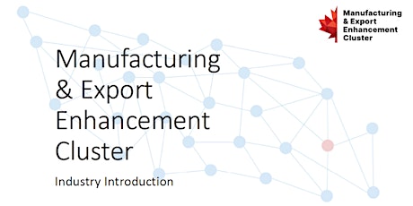 Manufacturing and Export Lunch and Learn (in person)