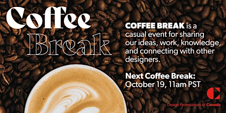 DesCan Coffee Break - October Edition primary image
