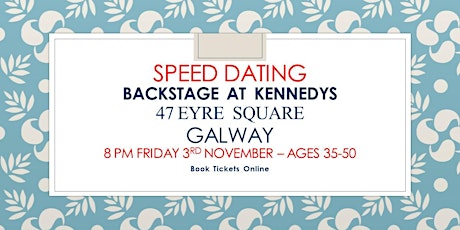 Speed Dating Galway Ages 35-50 primary image
