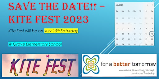 Kite Fest 2023 - Save the Date!