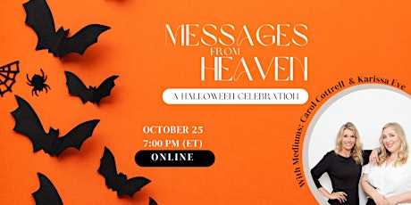 Imagen principal de Messages From Heaven. A Halloween Celebration