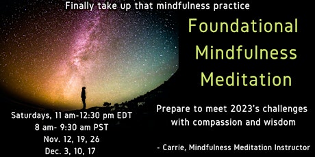 Mindfulness Meditation Online Community