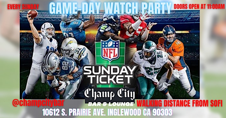 OFFICIAL SUNDAY FOOTBALL TAILGATE & DAY PARTY image