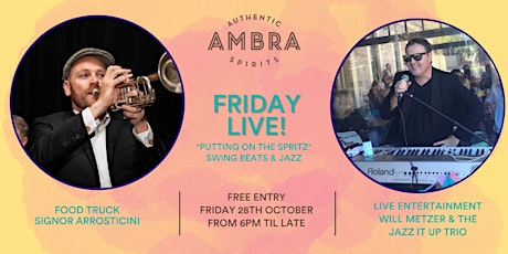 Friday Live - Putting on the Spritz with swing and jazz beats.
