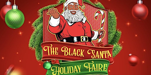 Black Santa Holiday  Faire