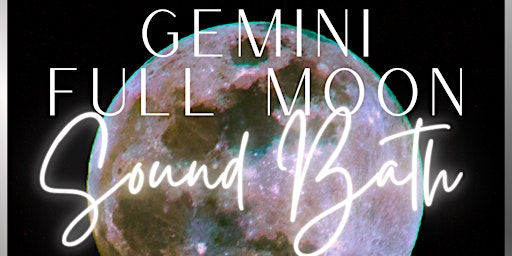 Gemini Full Moon Sound Bath primary image