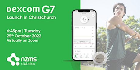 NZMS Diabetes: Dexcom G7 Launch - Virtual - Christchurch - 25Oct22 primary image