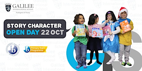 GIS Open Day  伽利利國際學校開放日 ｜Story Character Day! (9:00 - 9:45AM Baby Group) primary image