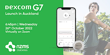 NZMS Diabetes: Dexcom G7 Launch - Virtual - Auckland - 26Oct22 primary image