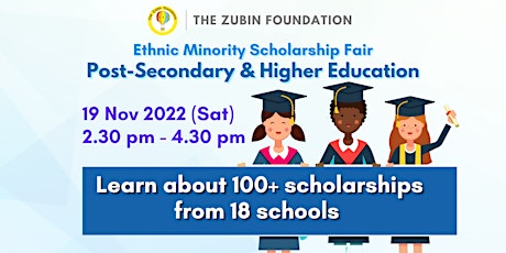 Ethnic Minority Scholarship Fair (Post-Secondary & Higher Edu) 2022