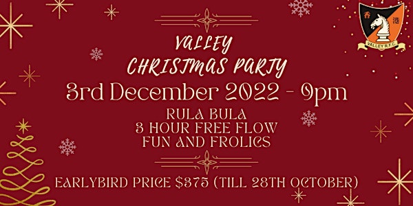 Valley RFC Christmas Party