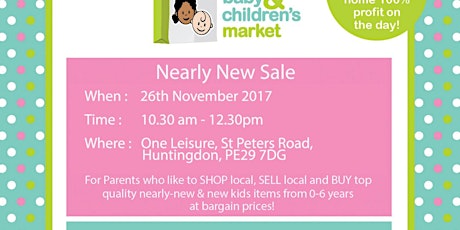 Baby & Children's Market Nearly New Sale primary image