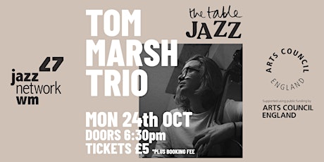 Imagen principal de Jazz at The Table // Tom Marsh Trio