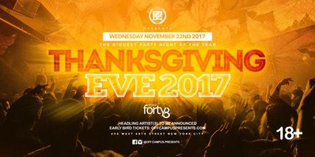 ThanksGiving Eve 2017 at Stage 48 in NYC (18+)