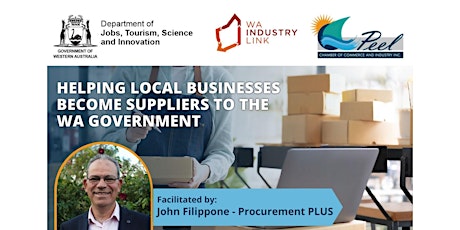 How to become a supplier to the WA Government - Peel Workshop primary image