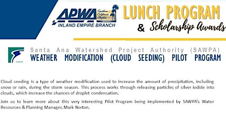 SAWPA's Weather Modification  Pilot Program & Annual Scholarship Awards