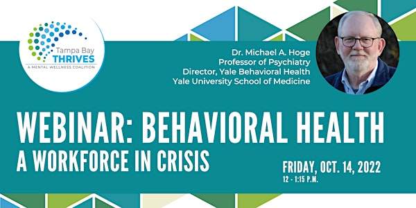 Behavioral Health - A Workforce in Crisis Webinar
