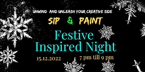 ||Sip & Paint Festive Spirit Night  ||