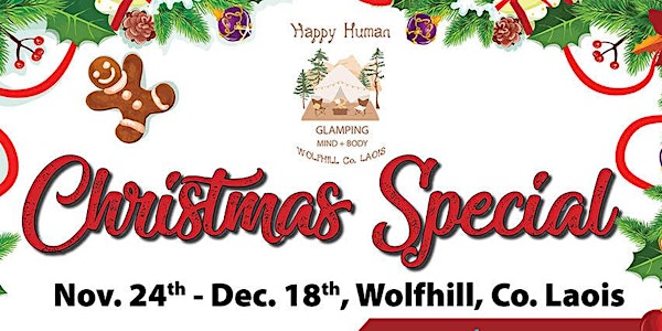 Charlie Hughes presents Happy Human Christmas Special in Wolfhill, Co Laois