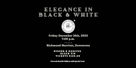 Elegance in Black & White Gala