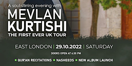 Imagen principal de A Soul-Stirring Evening and The First Ever UK Tour With MEVLAN KURTISHI