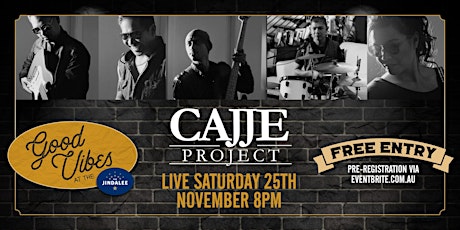 CAJJE PROJECT Live Band - The Jindalee Hotel primary image