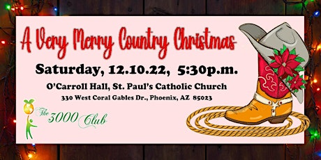 The 3000 Club's A Very Merry Country Christmas