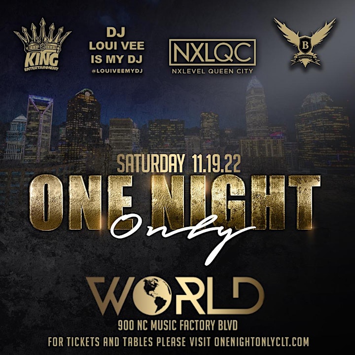 One Night Only at World Nightclub image