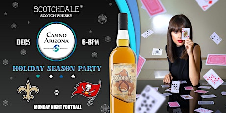 Free Whisky Tasting at Casino Arizona for Monday Night Football