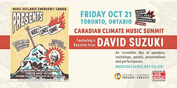 First Ever Canadian Music Climate Summit