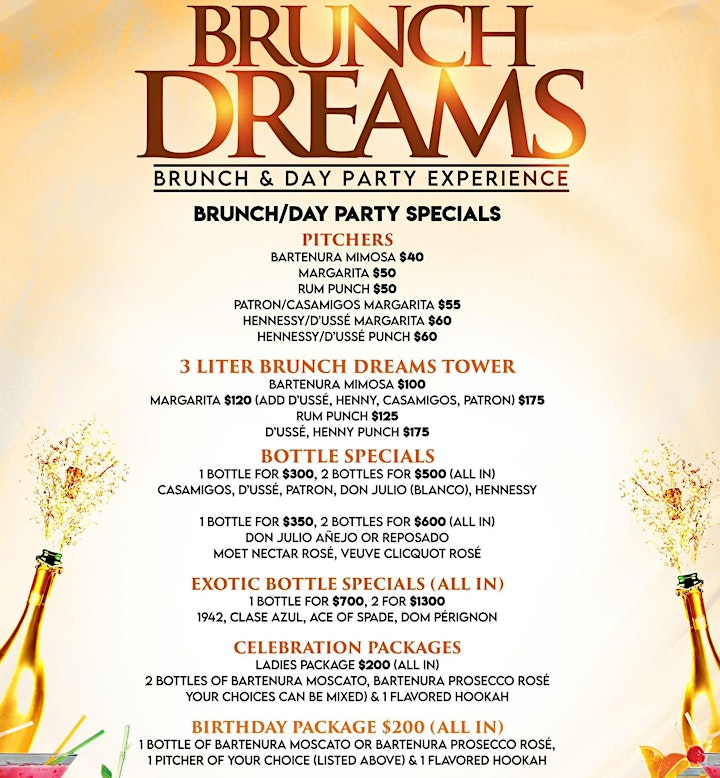 Brunch Dreams and Nightmares - Halloween Brunch and Day Party at Harbor NYC image