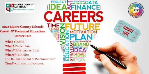 Moore County Schools Career and Technical Education 2023 Career Fair