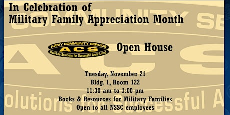 ACS Military Family Open House primary image
