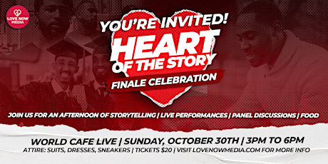 Imagen principal de Heart of the Story: Finale Celebration