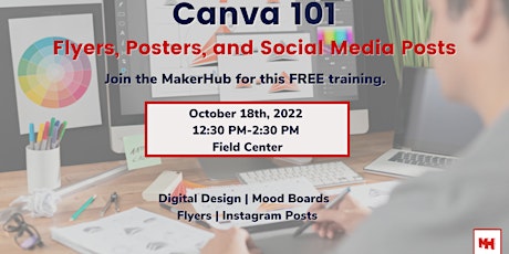 Learn Canva to design compelling flyers and posters