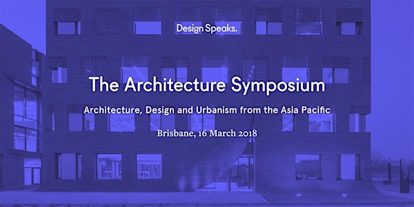 The Architecture Symposium 2018
