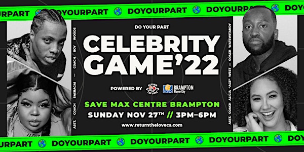 Do Your Part Celebrity Game