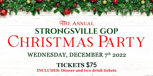 2022 Annual Strongsville GOP Christmas Party at The Aviator Event Center