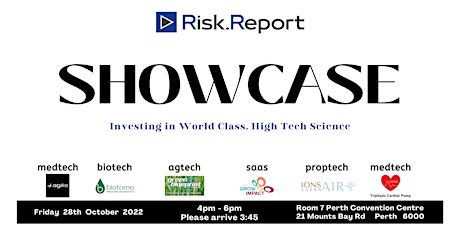 Showcase - Investing in World Class, High Tech Science primary image