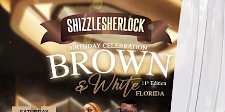 Shizzle Sherlock Brown & White Affair