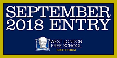 West London Free School Sixth Form Tours primary image