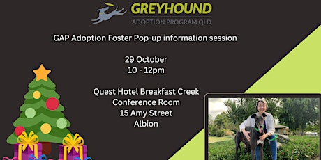 Adopt or Foster a GAP Greyhound – pop up information session primary image