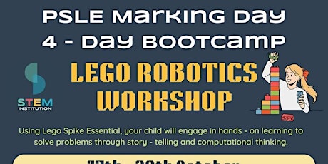 PSLE MARKING DAY : 4-DAY BOOTCAMP : LEGO ROBOTICS WORKSHOP primary image