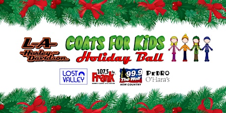 L-A Harley Coats For Kids Holiday Ball Reserved Seating primary image
