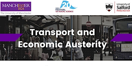 ‘Transport poverty and economic austerity’ - an open discussion primary image