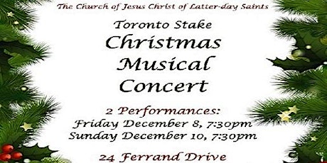 Toronto Stake Christmas Musical Concert primary image