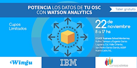 Imagen principal de  Potencia los datos de tu organización con Watson Analytics. Monterrey