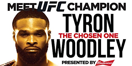 UFC 217 Pre-Fight Party Ticket Raffle & Fighter Meet & Greet With Tyron Woodley primary image